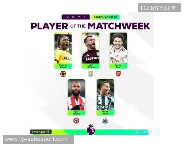 英超第17轮最佳球员候选名单揭晓哈兰德罗杰斯沃尔特马德勒温争夺荣誉